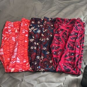 LulaRoe OS Legging Bundle